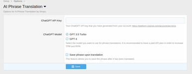 AI Phrase Translation by Siropu