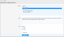 [MV] Quick Reply Rules