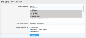 D.C Style - Thread Icon