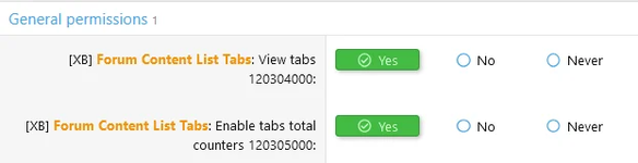 [XB] Forum Content List Tabs