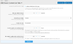 [XB] Forum Content List Tabs