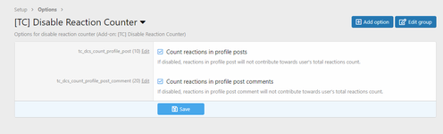 [TC] Disable Reaction Counter