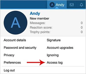 [AndyB] Access log