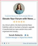 [XenCustomize] Testimonials: Client Feedback & Reviews Manager