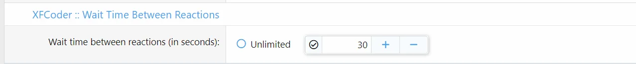 XFCoder :: Wait Time Between Reactions