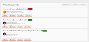 Whitelist Request