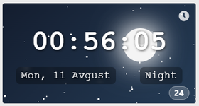 [XENDEEP] Digital Clock & Date Widget