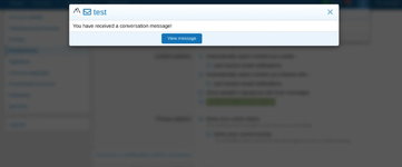 [Berg] Conversation Alert